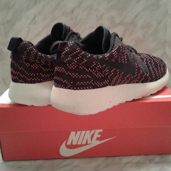 Rare Nike Roshe One run jacquard Running Training Active Shoes Sneaker 7.5 - Picture 3 of 5